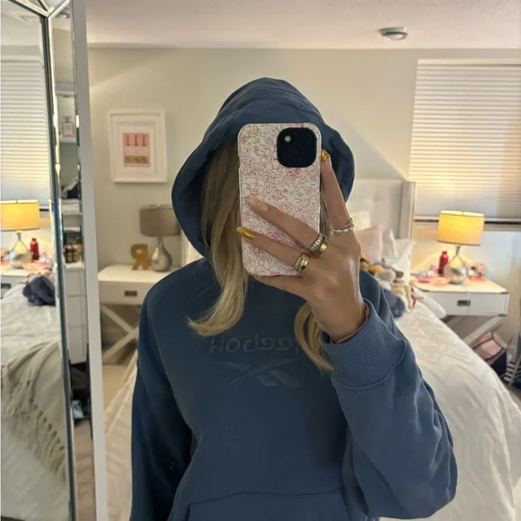 Blue Reebok Hoodie - Picture 2 of 3